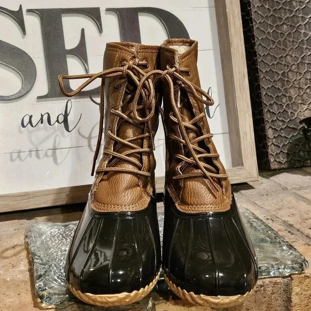 JBU Maplewood Waterproof Boots Black Wmns 9.5